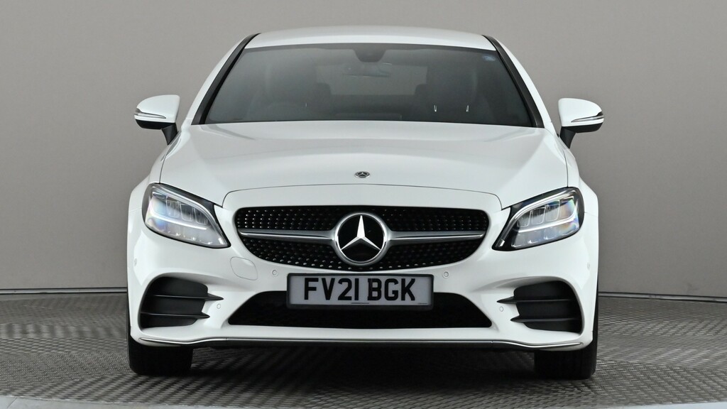 Mercedes-Benz C Class C200 Amg Line Edition 9G-tronic White #2