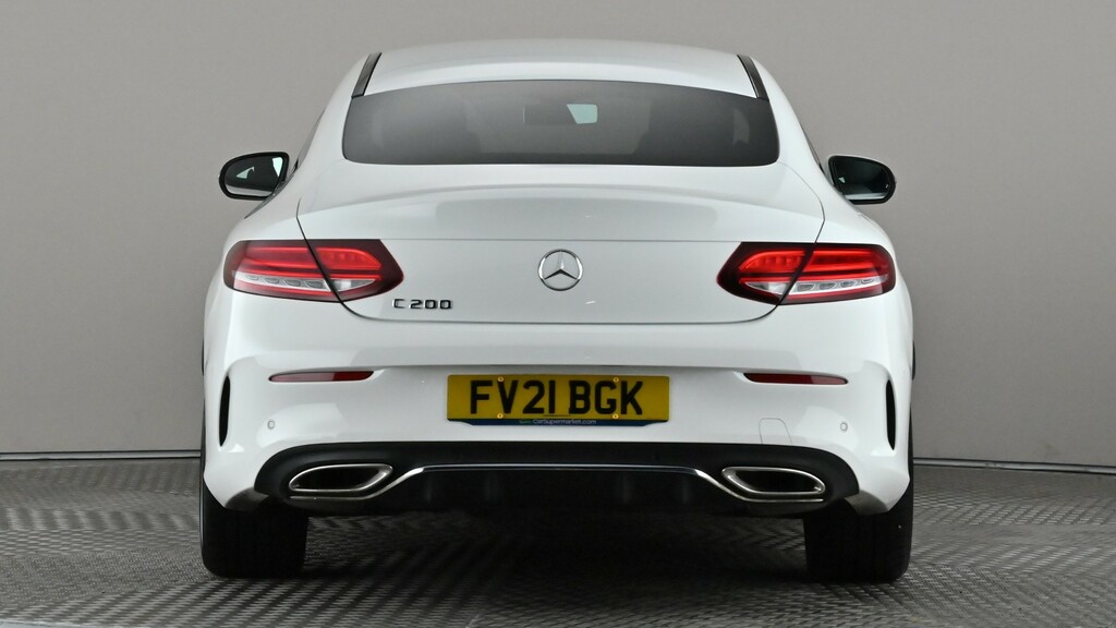 Mercedes-Benz C Class C200 Amg Line Edition 9G-tronic White #5