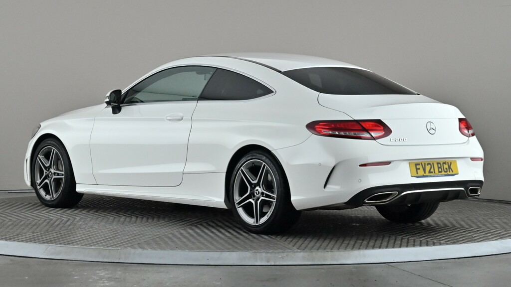 Mercedes-Benz C Class C200 Amg Line Edition 9G-tronic White #4