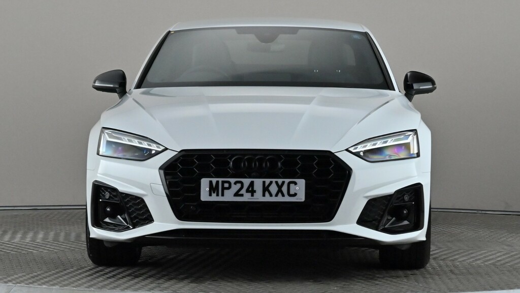 Audi A5 40 Tfsi 204 Black Edition S Tronic White #2