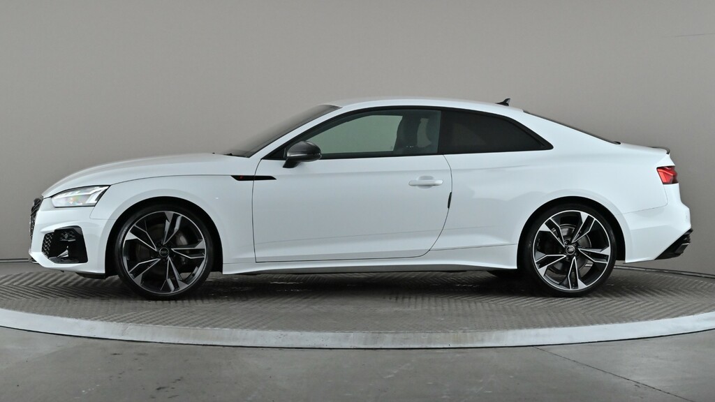 Audi A5 40 Tfsi 204 Black Edition S Tronic White #3