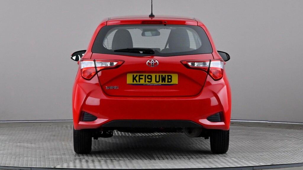 Toyota Yaris 1.0 72 Vvt-i Icon Red #5