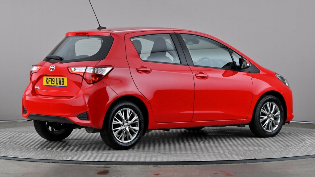 Toyota Yaris 1.0 72 Vvt-i Icon Red #6