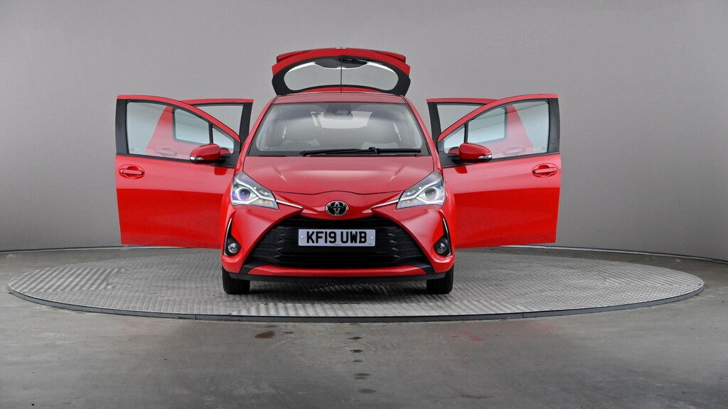 Toyota Yaris 1.5 Hybrid Icon Cvt Red #8