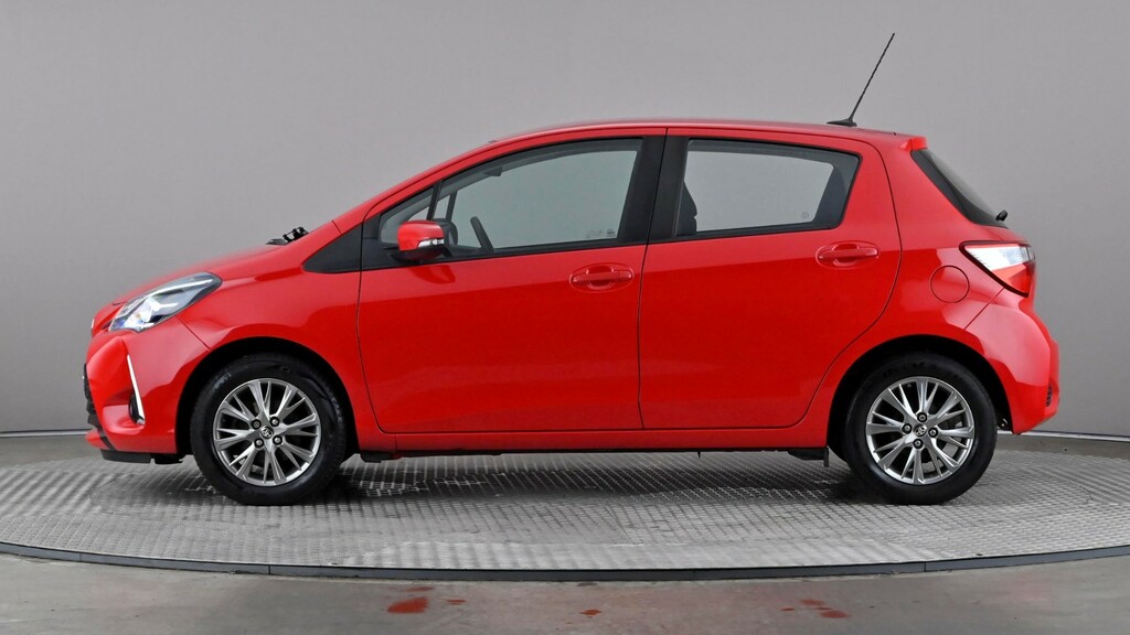 Toyota Yaris 1.0 72 Vvt-i Icon Red #3