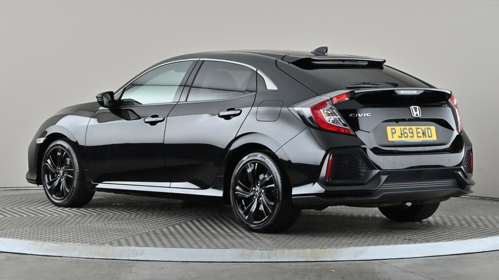 Honda Civic 1.0 Vtec Turbo 126 Ex Cvt Black #4