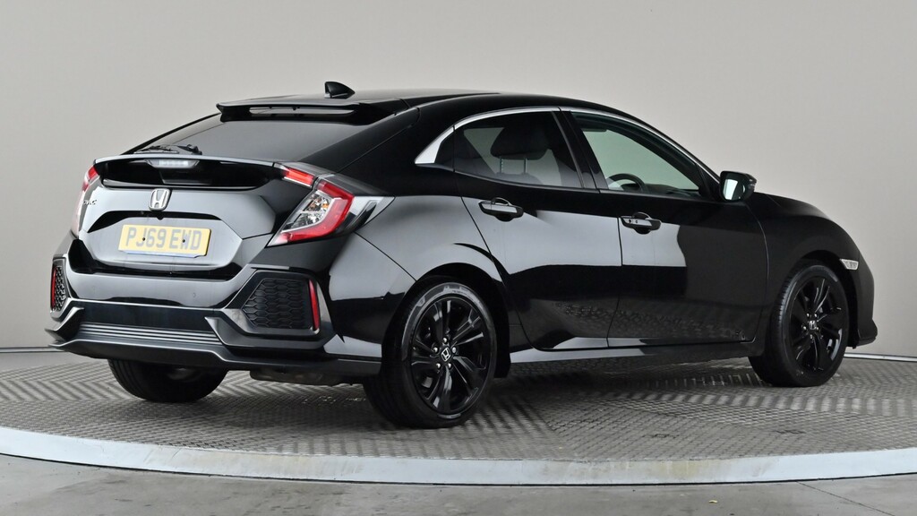 Honda Civic 1.0 Vtec Turbo 126 Ex Cvt Black #6