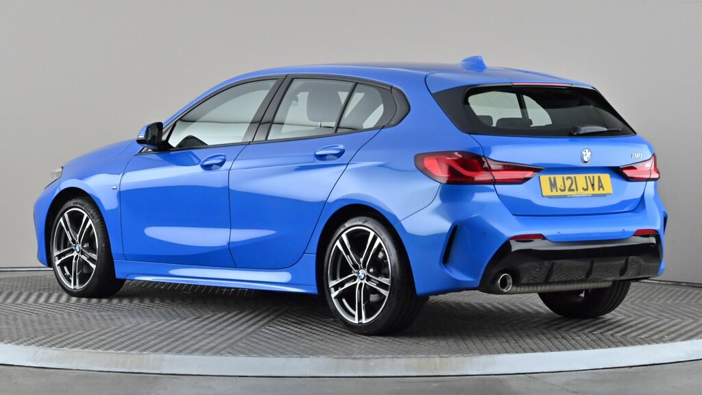 BMW 1 Series 118I 136 M Sport Step MJ21JVA Blue #4