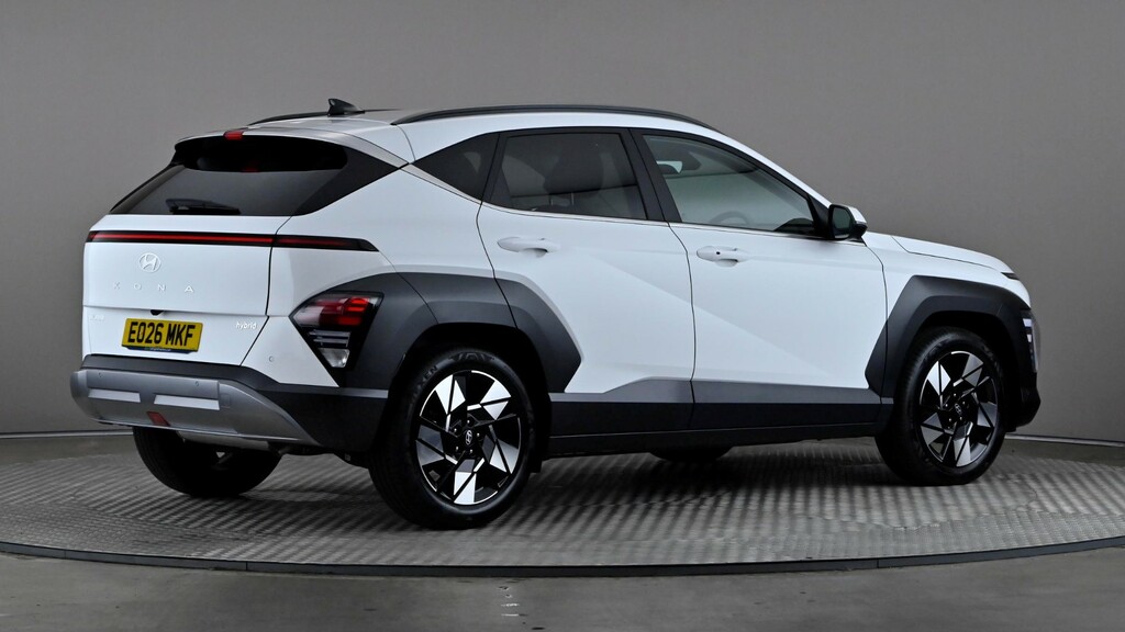 Hyundai Kona 1.6 Hybrid 138 Ultimate Dct White #6