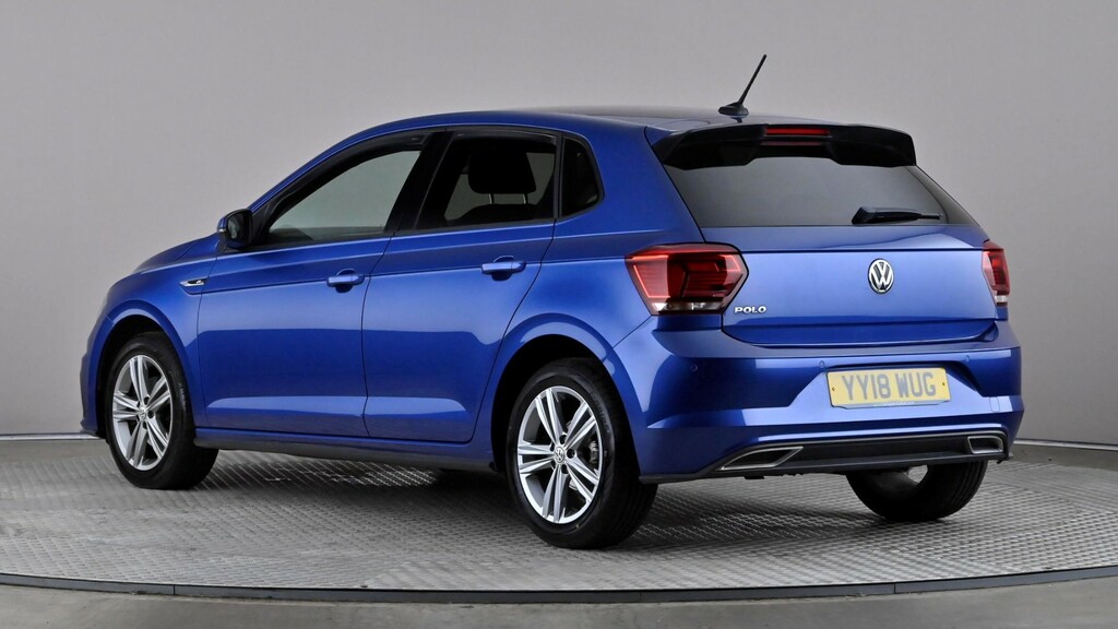 Volkswagen Polo 1.0 Tsi 115 R-line Blue #4
