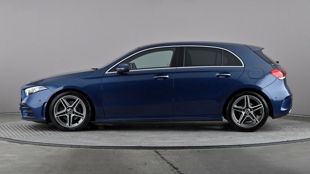 Mercedes-Benz A Class A200d Amg Line Premium Blue #3
