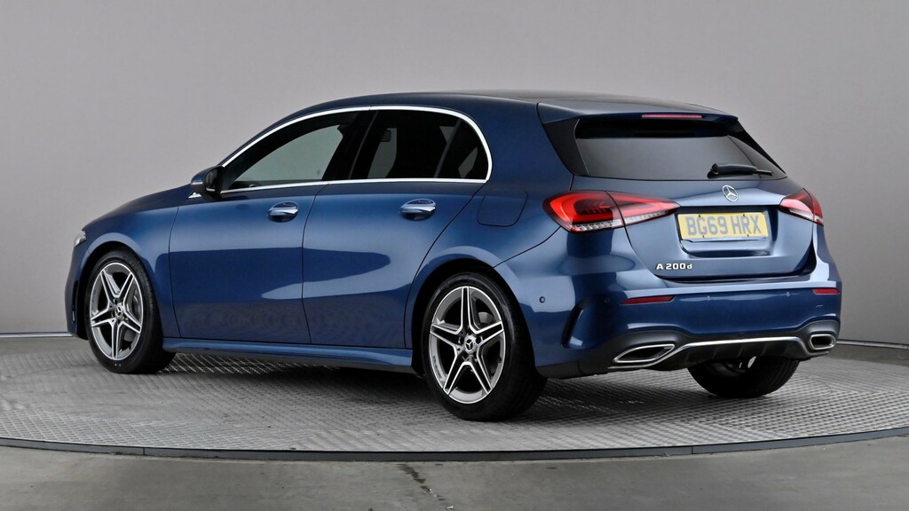 Mercedes-Benz A Class A200d Amg Line Premium Blue #4