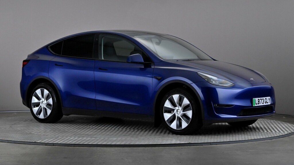 Tesla Model Y Long Range Awd Blue