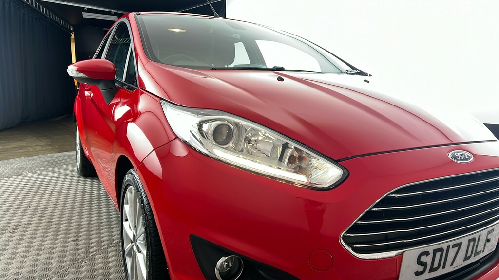 Ford Fiesta 1.0 Zetec 2017.0 Tax,64mpg,bluetooth,dab,air Con,f Red #20