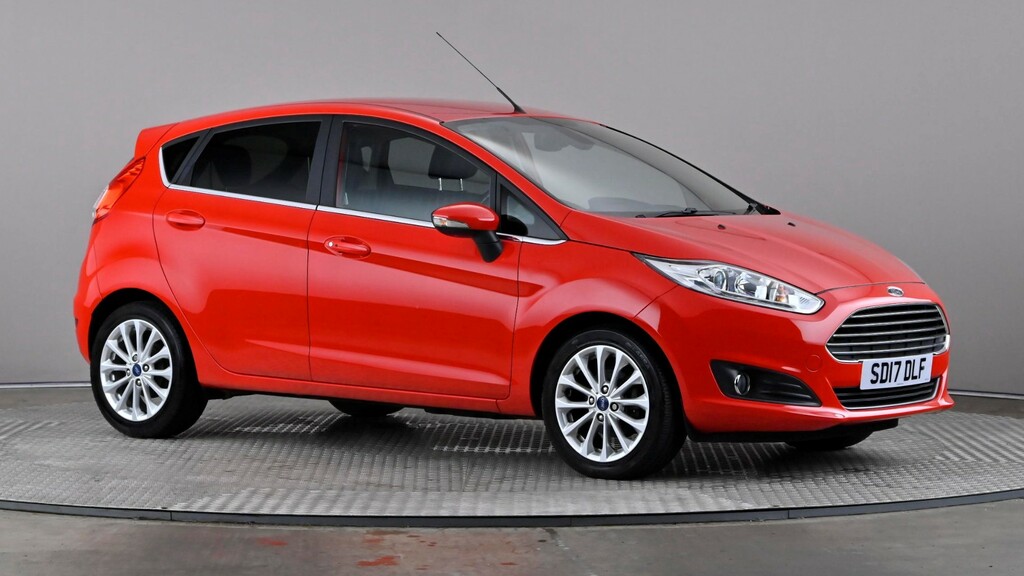 Ford Fiesta 1.0 Ecoboost Titanium X Red
