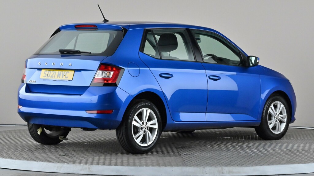 Skoda Fabia 1.0 Tsi Se Blue #6