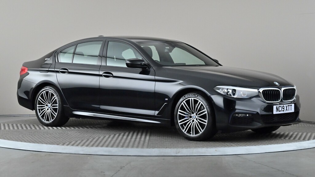 BMW 5 Series 530E M Sport Black