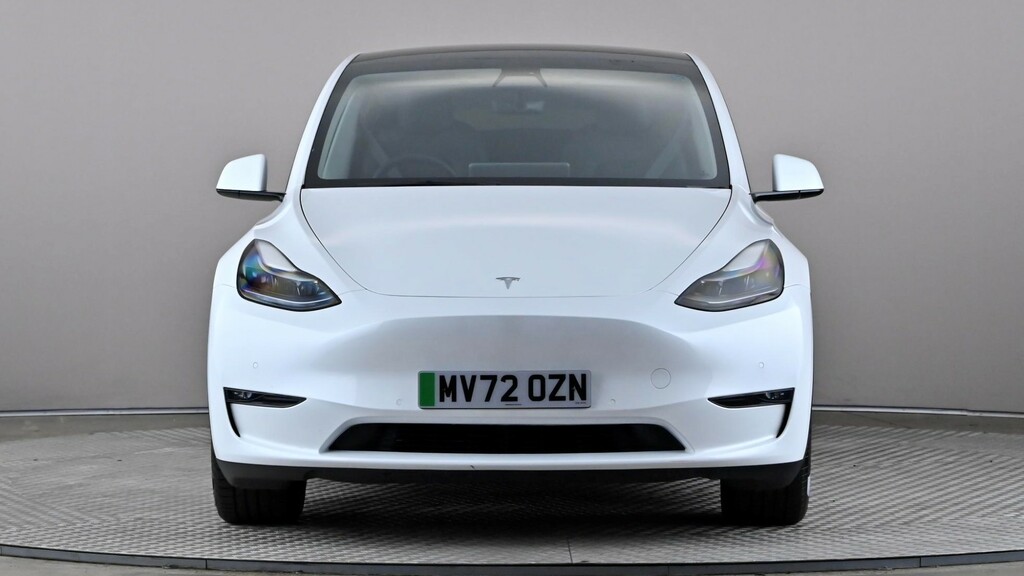Tesla Model Y Long Range Awd MV72OZN White #2