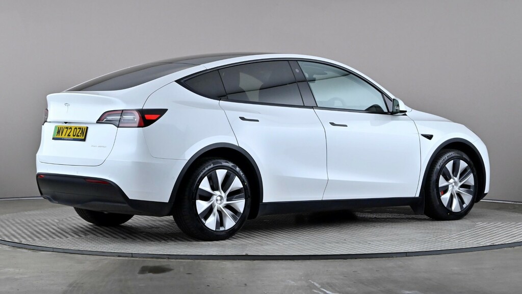 Tesla Model Y Long Range Awd MV72OZN White #6