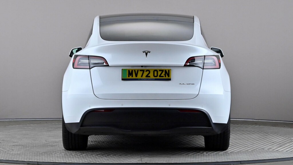 Tesla Model Y Long Range Awd MV72OZN White #5