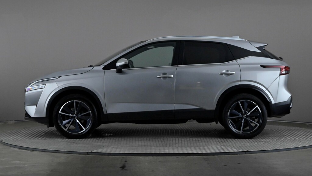 Nissan Qashqai 1.3 Dig-t Mh Tekna Silver #3