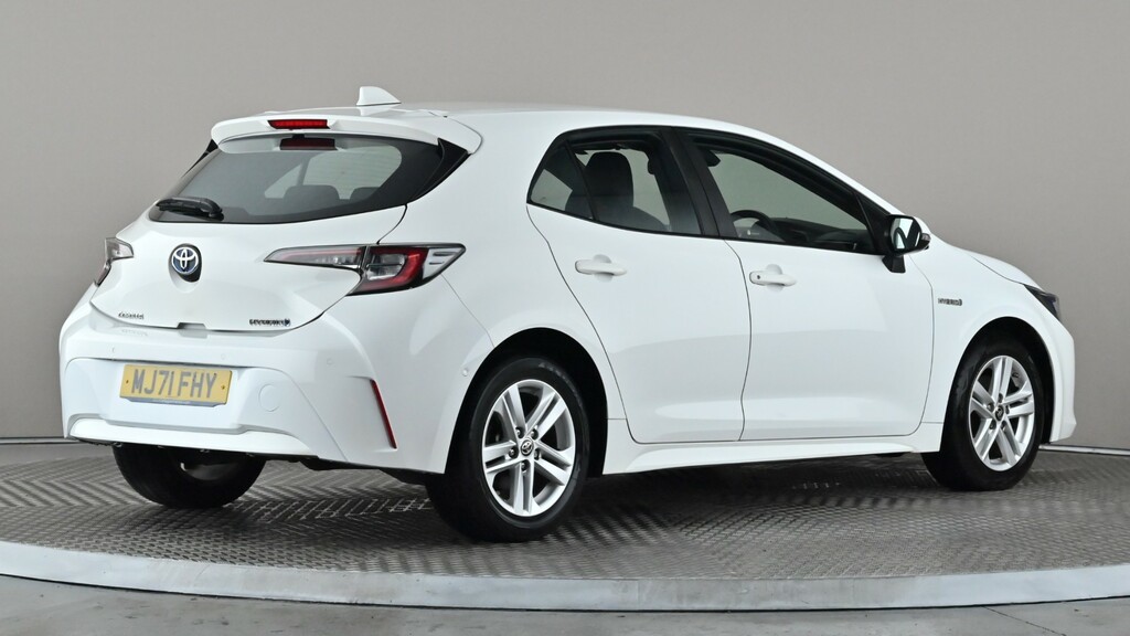Toyota Corolla 1.8 Vvt-i Hybrid Icon Tech Cvt White #6
