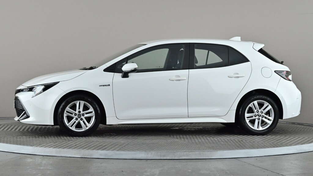 Toyota Corolla 1.8 Vvt-i Hybrid Icon Tech Cvt White #3