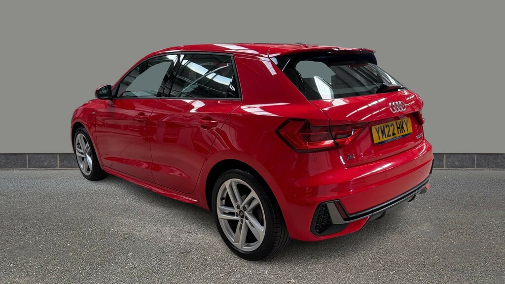 Audi A1 30 Tfsi 110 S Line S Tronic Red #4