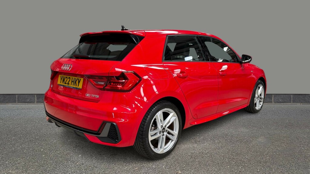 Audi A1 30 Tfsi 110 S Line S Tronic Red #6