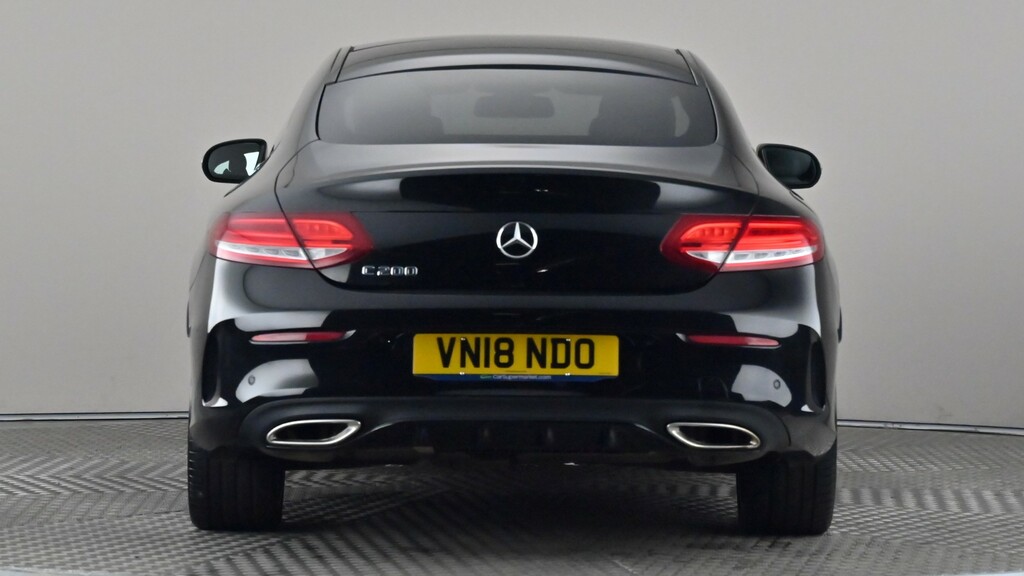 Mercedes-Benz C Class C200 Amg Line Premium 9G-tronic Black #5