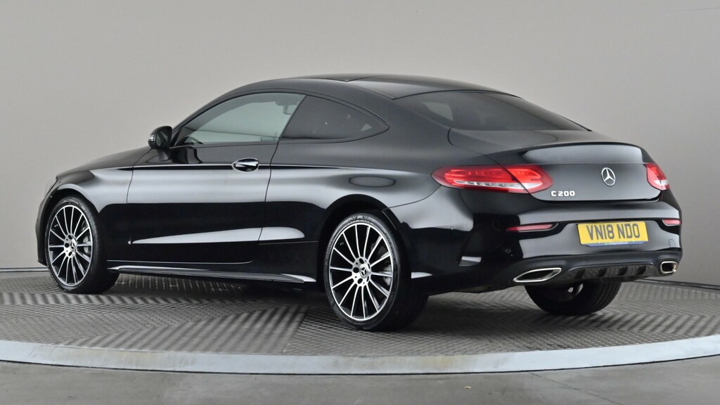 Mercedes-Benz C Class C200 Amg Line Premium 9G-tronic Black #4