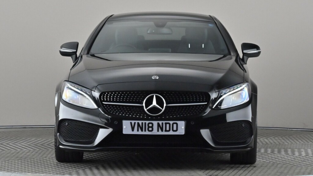 Mercedes-Benz C Class C200 Amg Line Premium 9G-tronic Black #2