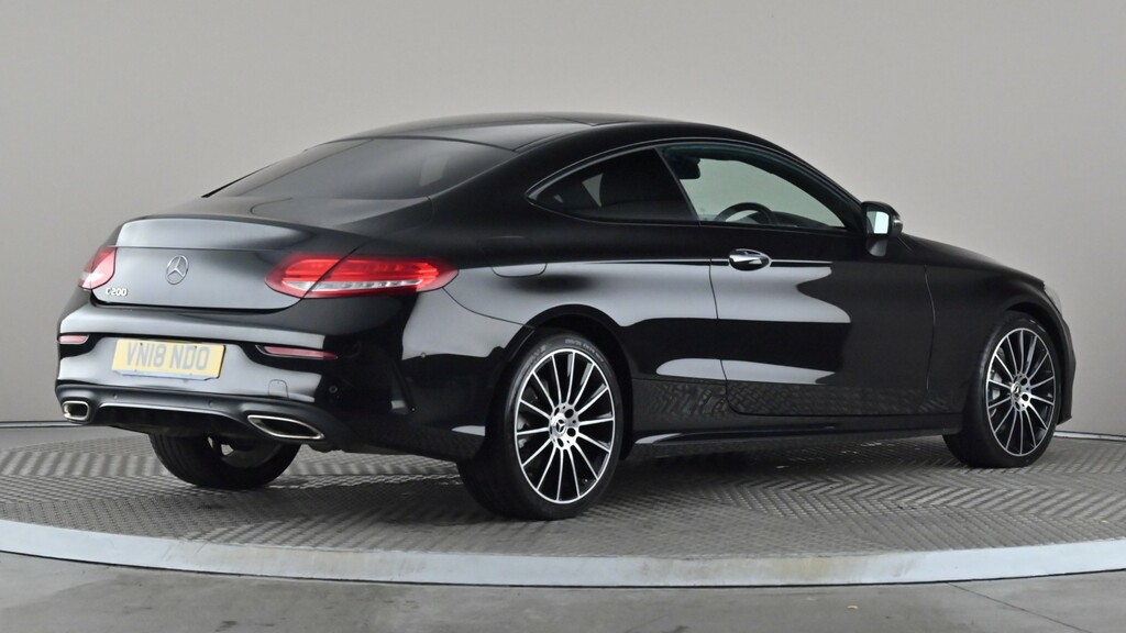 Mercedes-Benz C Class C200 Amg Line Premium 9G-tronic Black #6