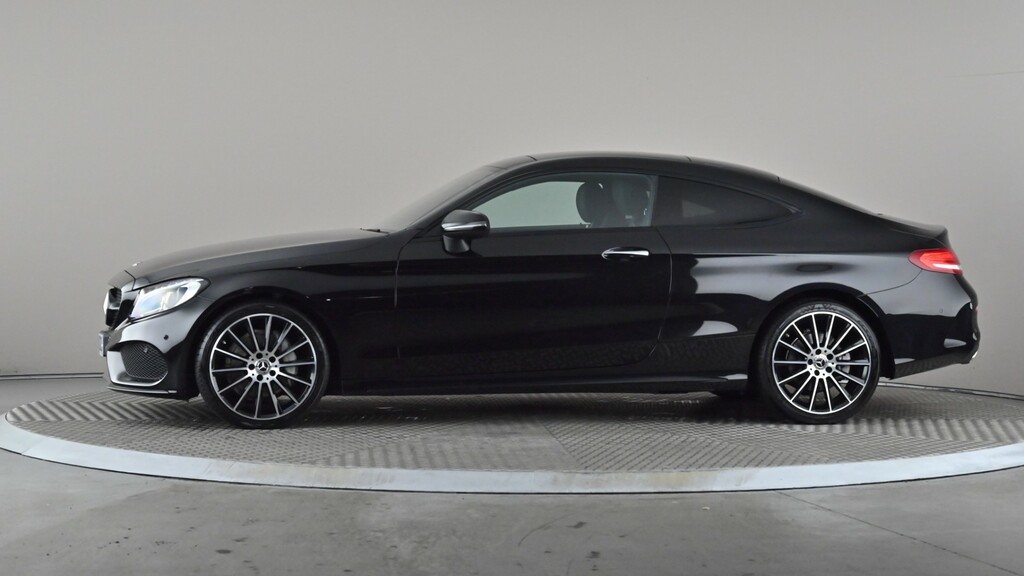 Mercedes-Benz C Class C200 Amg Line Premium 9G-tronic Black #3