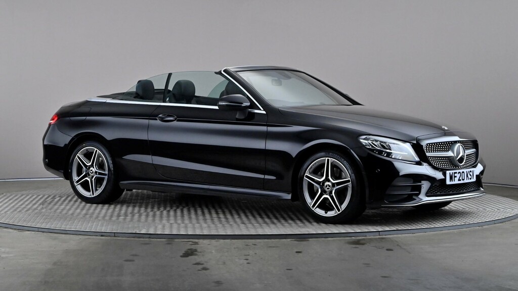 Mercedes-Benz C Class C200 Amg Line 9G-tronic Black