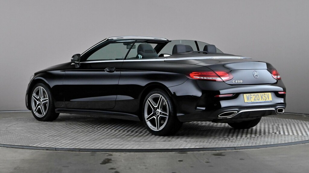Mercedes-Benz C Class C200 Amg Line 9G-tronic Black #4