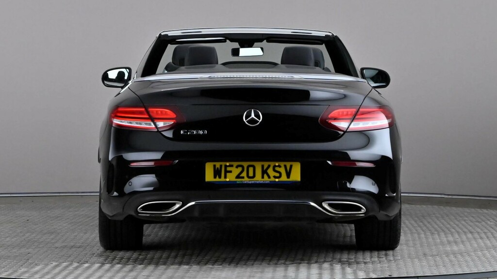 Mercedes-Benz C Class C200 Amg Line 9G-tronic Black #5