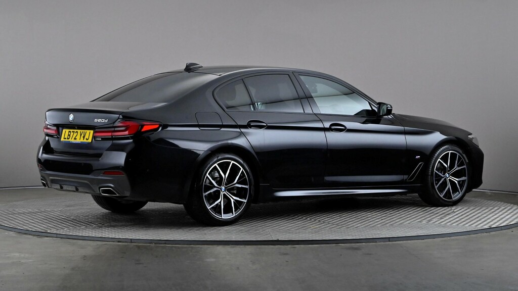 BMW 5 Series 520D Mht M Sport Step Black #6