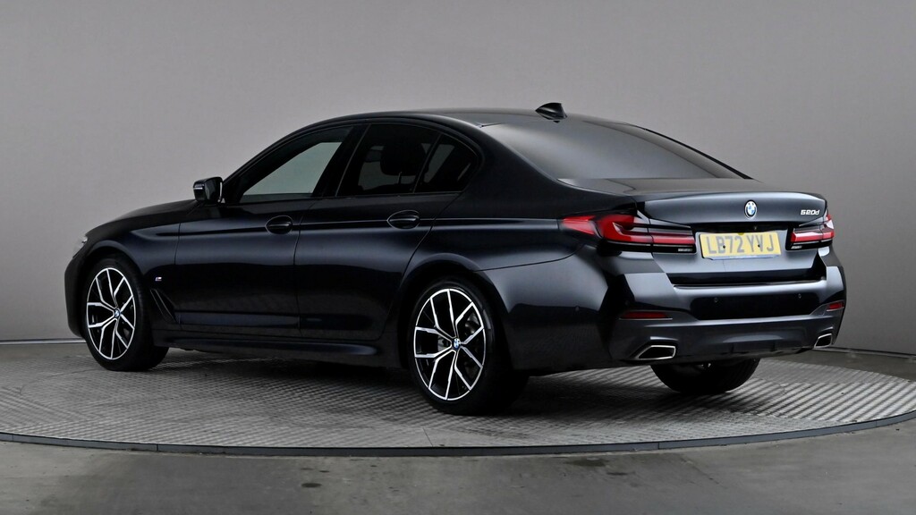 BMW 5 Series 520D Mht M Sport Step Black #4