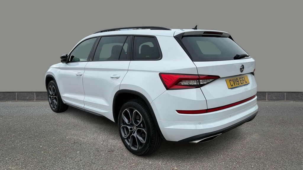 Skoda Kodiaq 2.0 Bitdi 239 Vrs 4X4 Dsg 7 Seat White #4