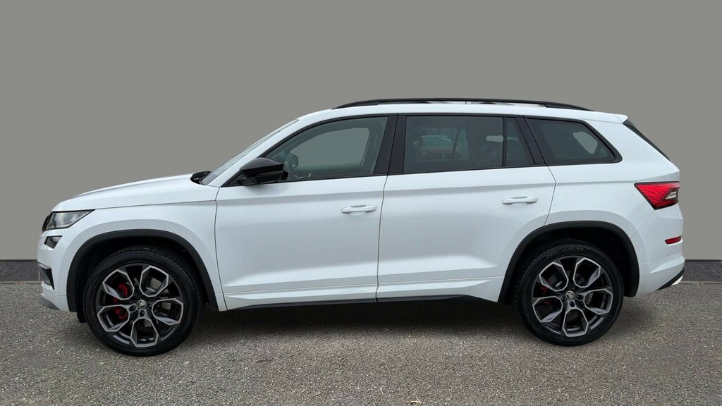 Skoda Kodiaq 2.0 Bitdi 239 Vrs 4X4 Dsg 7 Seat White #3