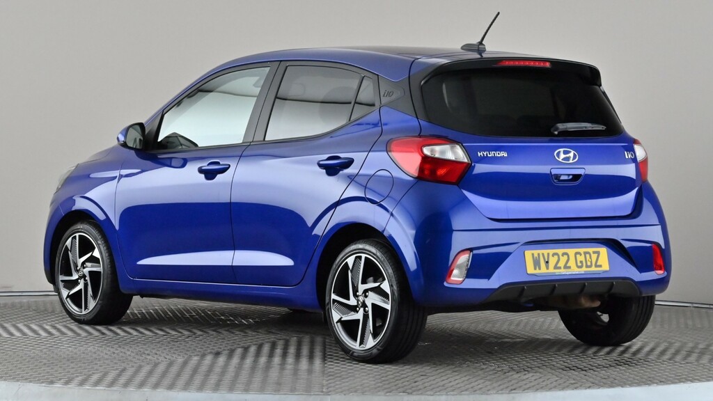 Hyundai I10 1.0 Mpi Premium WV22GDZ Blue #4