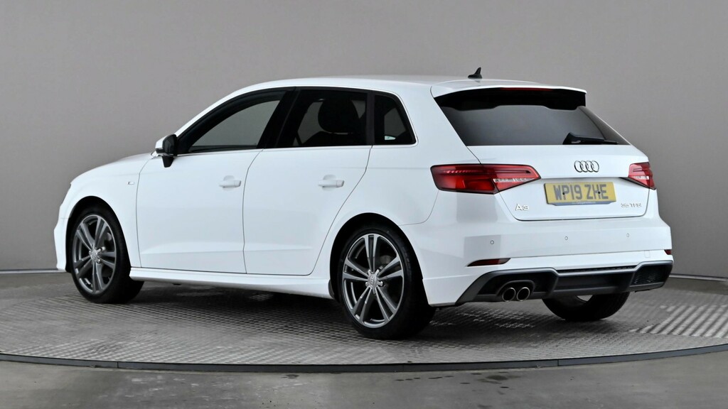 Audi A3 35 Tfsi S Line WP19ZHE White #4