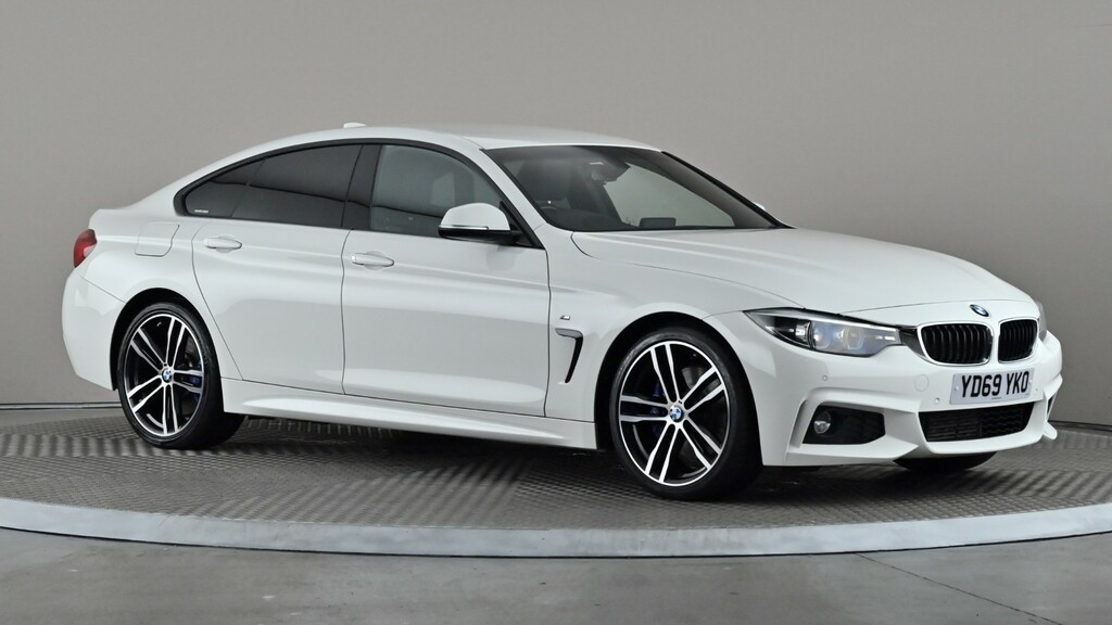 BMW 4 Series Gran Coupe 420D 190 M Sport Professional Media White