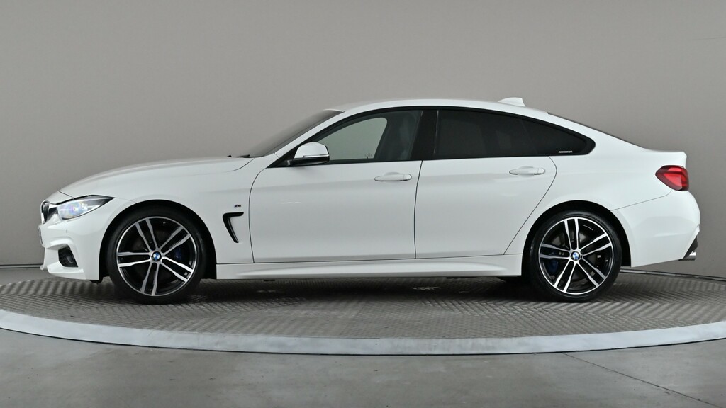 BMW 4 Series Gran Coupe 420D 190 M Sport Professional Media YD69YKO White #3