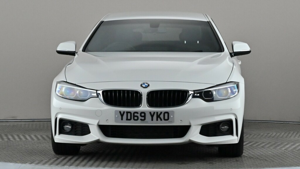 BMW 4 Series Gran Coupe 420D 190 M Sport Professional Media YD69YKO White #2