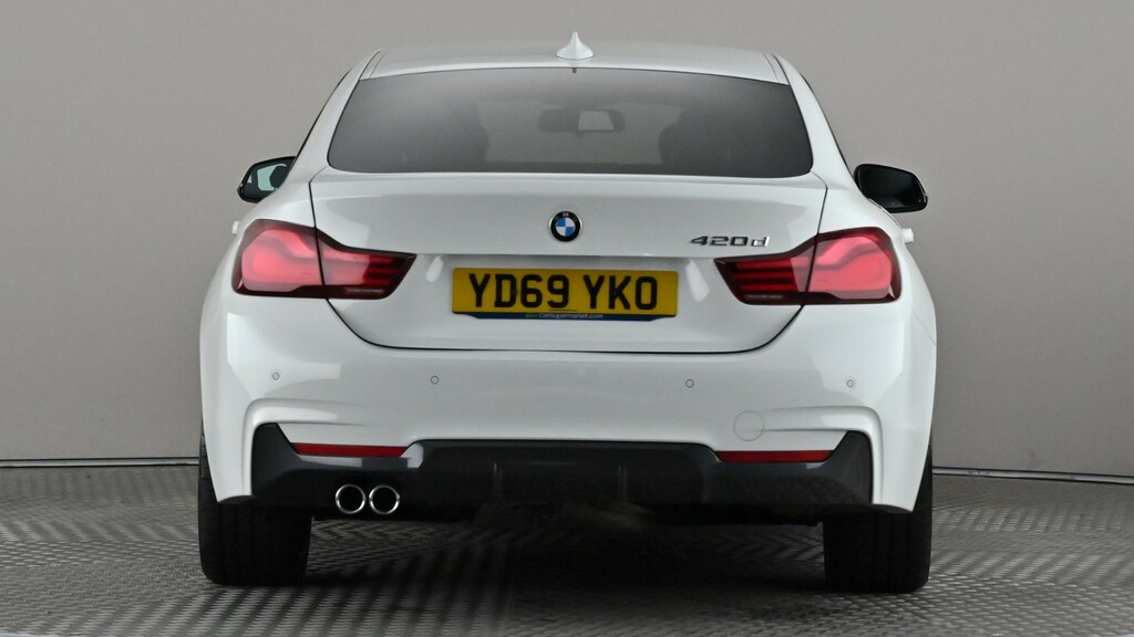 BMW 4 Series Gran Coupe 420D 190 M Sport Professional Media YD69YKO White #5