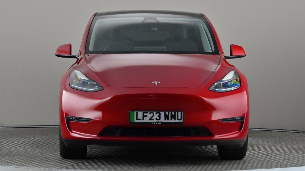 Tesla Model Y Long Range Awd LF23WMU Red #2
