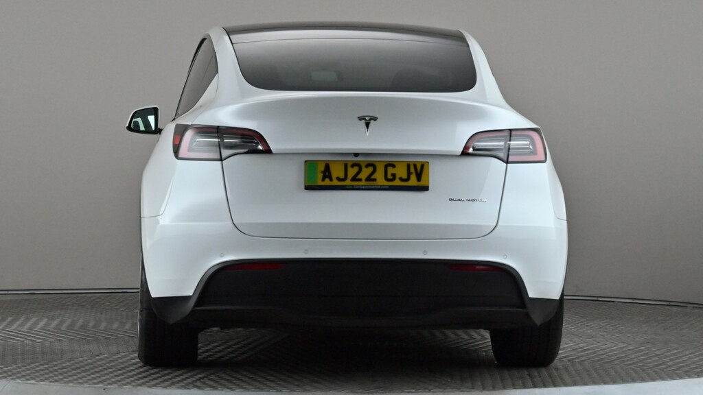 Tesla Model Y Long Range Awd AJ22GJV White #5