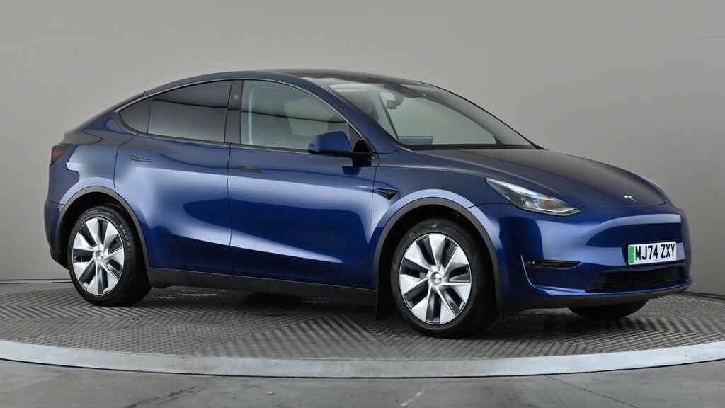 Tesla Model Y Long Range Awd Blue